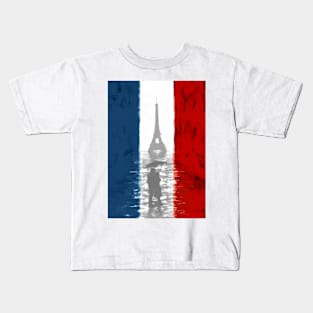 Eiffel Tower Kids T-Shirt